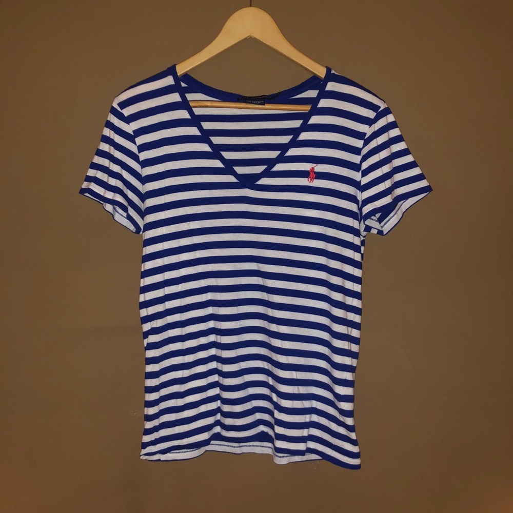 Ralph Lauren Sport V-Neck Cotton T-Shirt